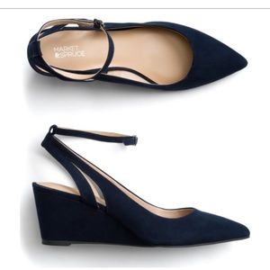 Ankle Wrap Wedge heels!